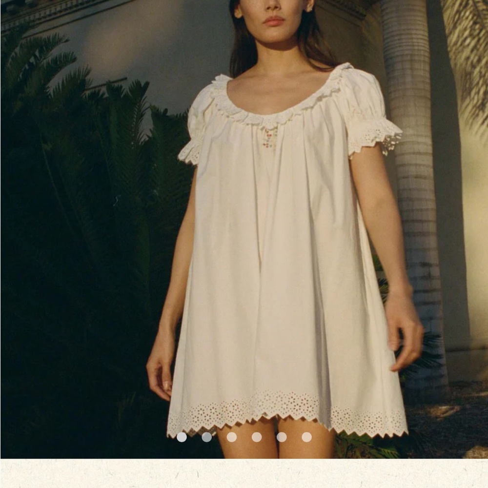 Doen Musette embroidered dress